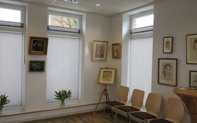 Blick in die Sonderausstellung Das Foto zeigt den Blick in die Rudolf-Wieneke-Sonderausstellung.