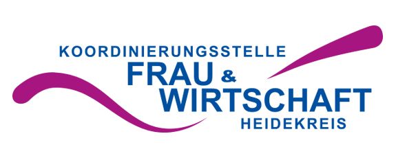 Logo der Koordinierungsstelle Frau & Wirtschaft Heidekreis