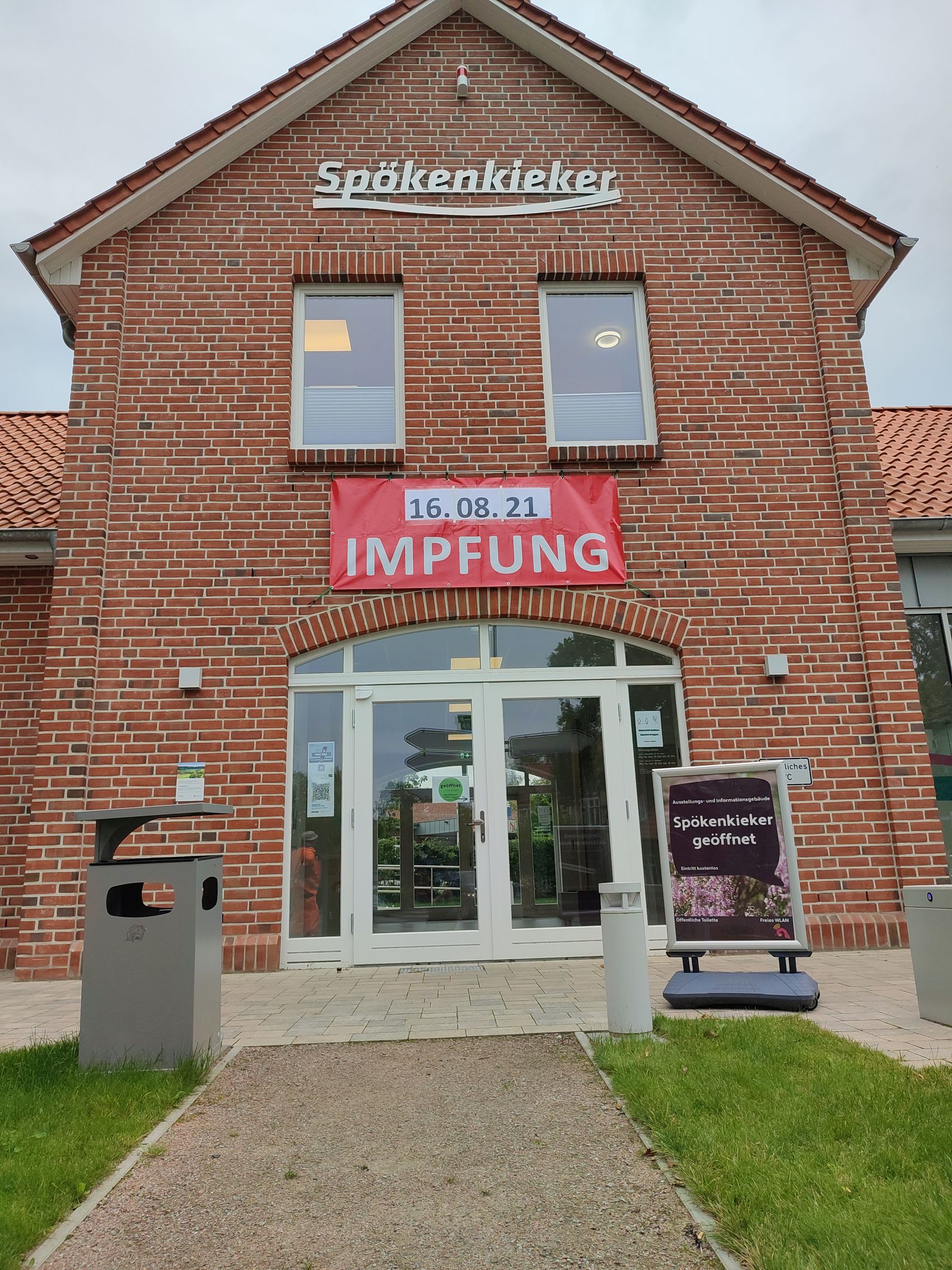 Banner zum Spontanen Impfen am 16.08.2021 Banner zum Spontanen Impfen am 16.08.2021