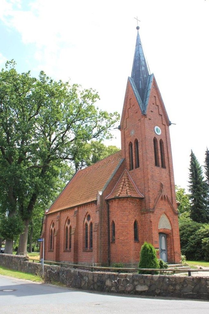 Sankt Pauli Kirche Das Bild zeigt die Sankt Pauli Kirche in Hörpel
