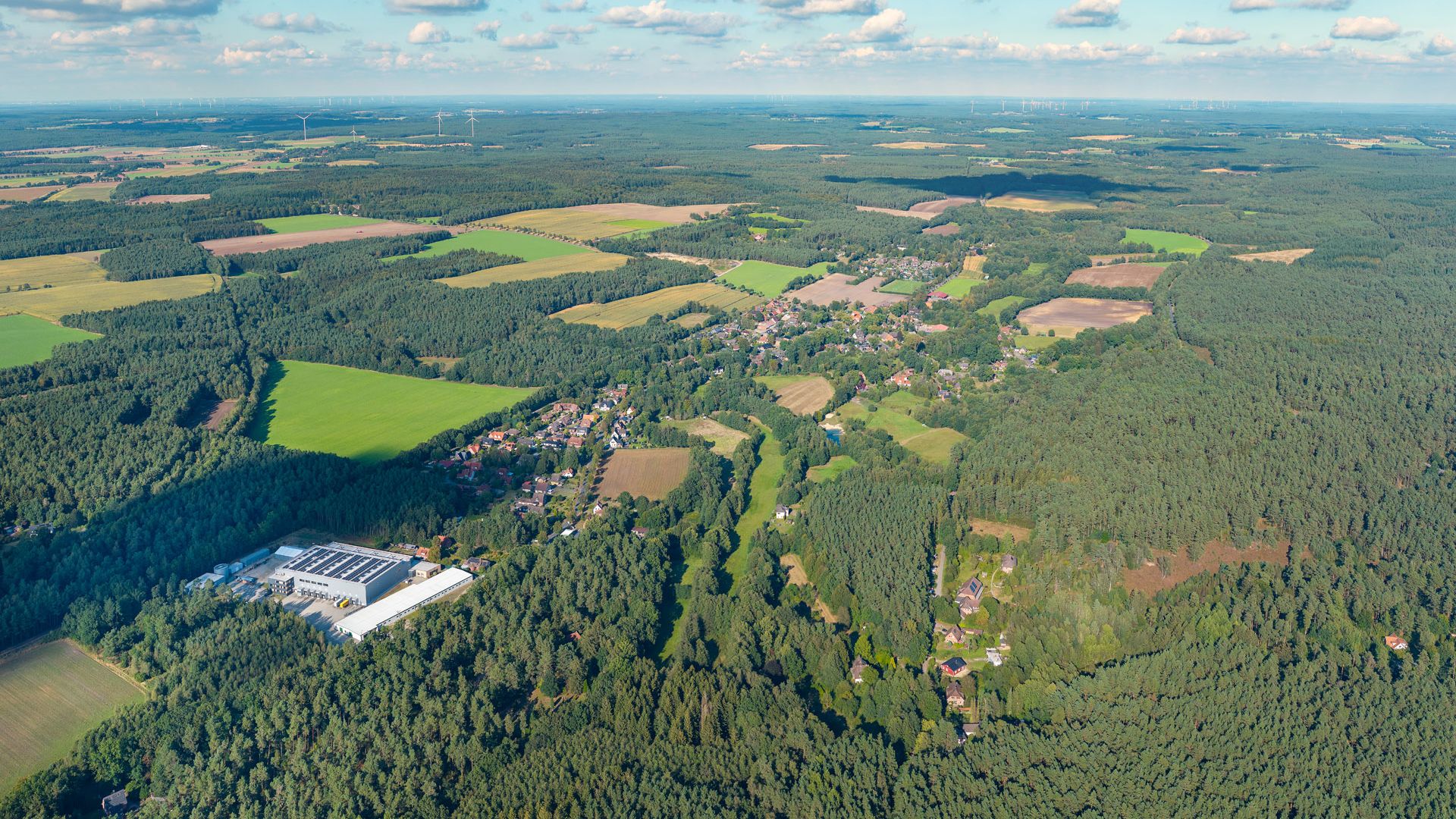 Luftbildaufnahme Steinbeck 2024