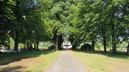 Blick über den Friedhof Bispingen